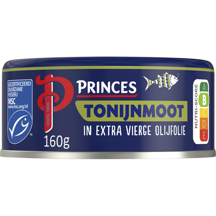 Princes Tonijnmoot in olijfolie MSC (160g)