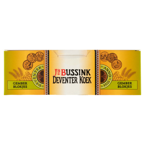Bussink Gemberblokjes 240g (240g)