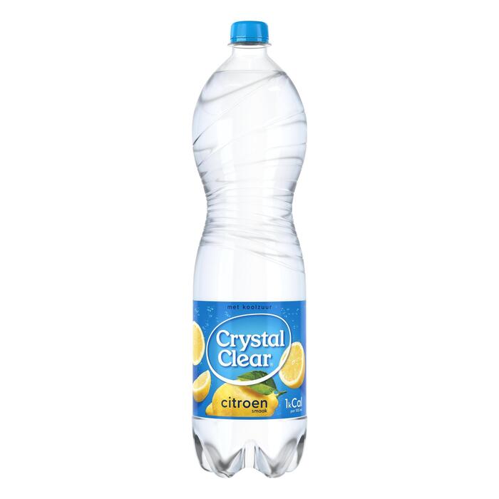 Crystal Clear citroensmaak (Fles, 1.5L)