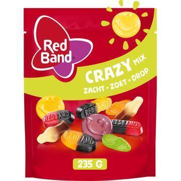 Red Band Crazy Mix Zacht Zoet Drop 235 g (235g)