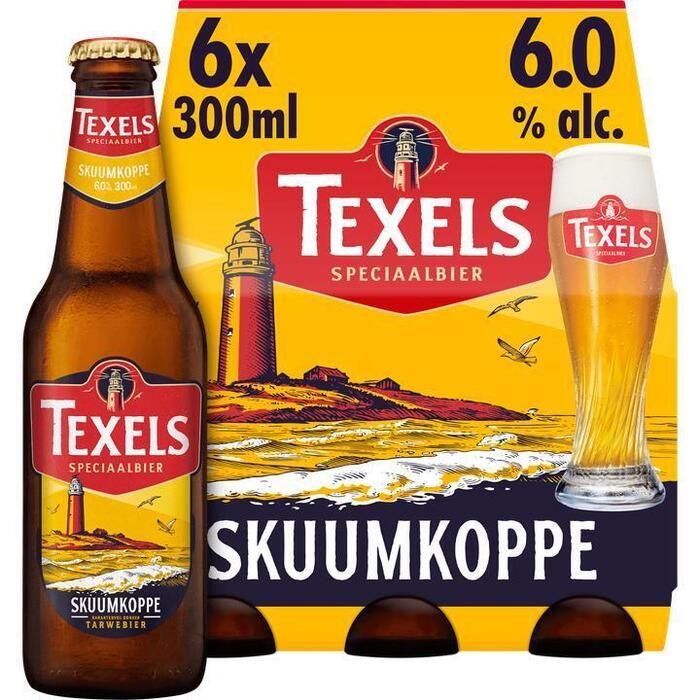 Texels Skuumkoppe Bier Fles 6 x 300 ml (6 × 30cl)