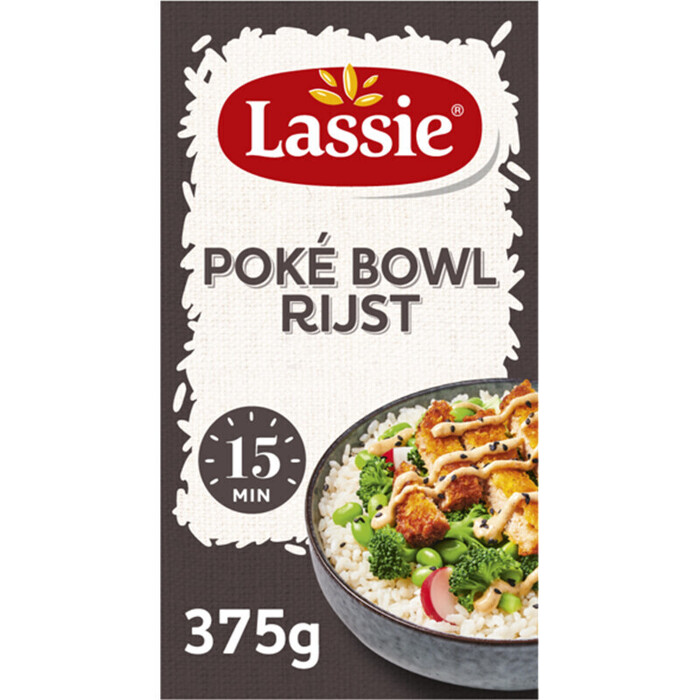 Lassie Poké Bowl Rijst 375g (Doos, 375g)