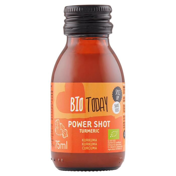 BioToday Power Shot Kurkuma 75 ml (Doos, 75ml)