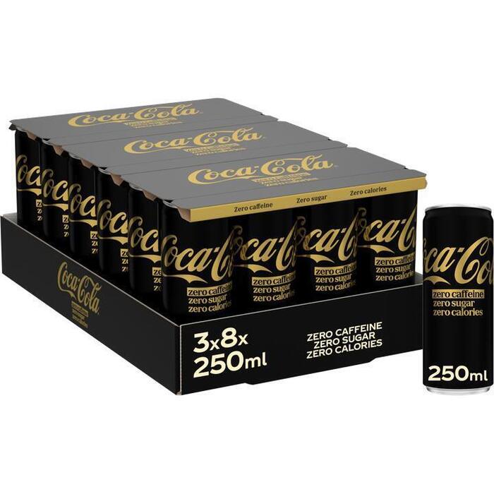 Coca-Cola Zero Sugar Zero Cafeïne 3 x 8 x 250ML (250ml)