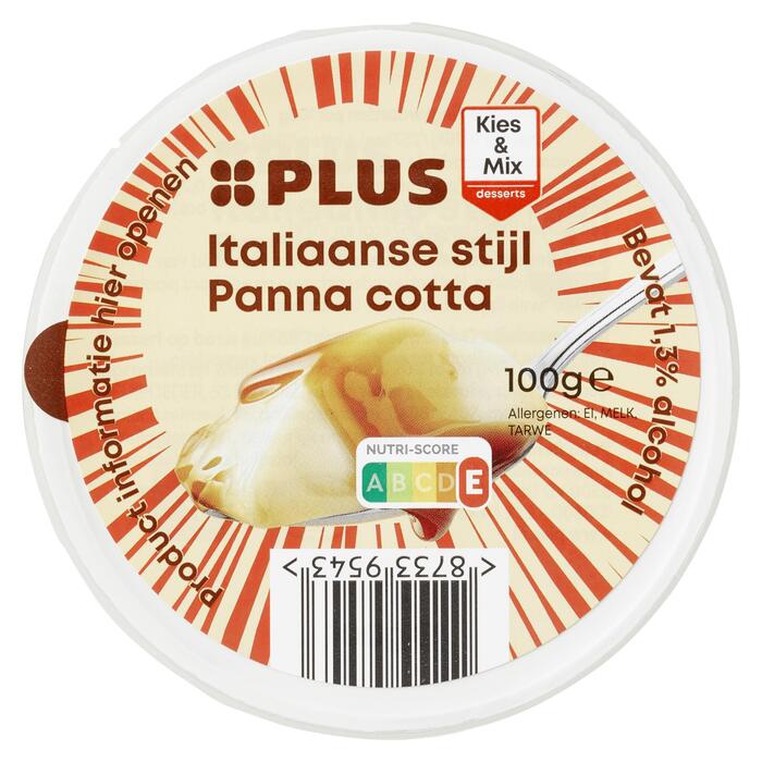 PLUS Panna Cotta caramel (Kuipje, 100g)