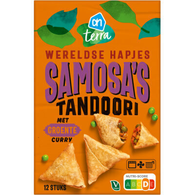AH Wereldse hapjes samosa's tandoori (240g)