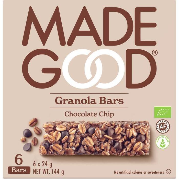Made Good Chocolate Chip Granola Bars 6 x 24g (6 × 24g)