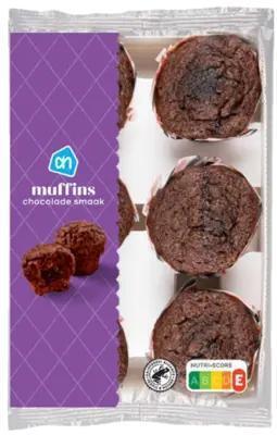 AH Mini muffins chocolade smaak (150g)