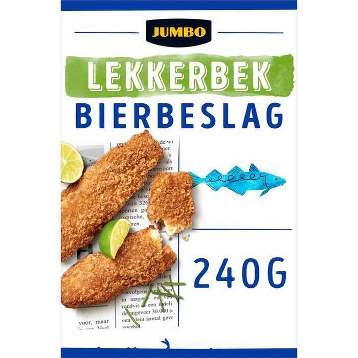Jumbo Lekkerbekjes in Bierbeslag 240 g (240g)