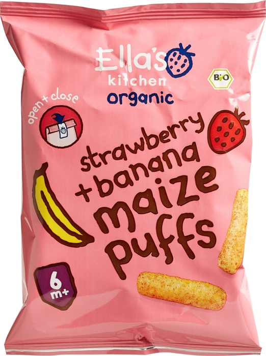 7+ Smikkelsticks aardbei+banaan (Zak, 20g)