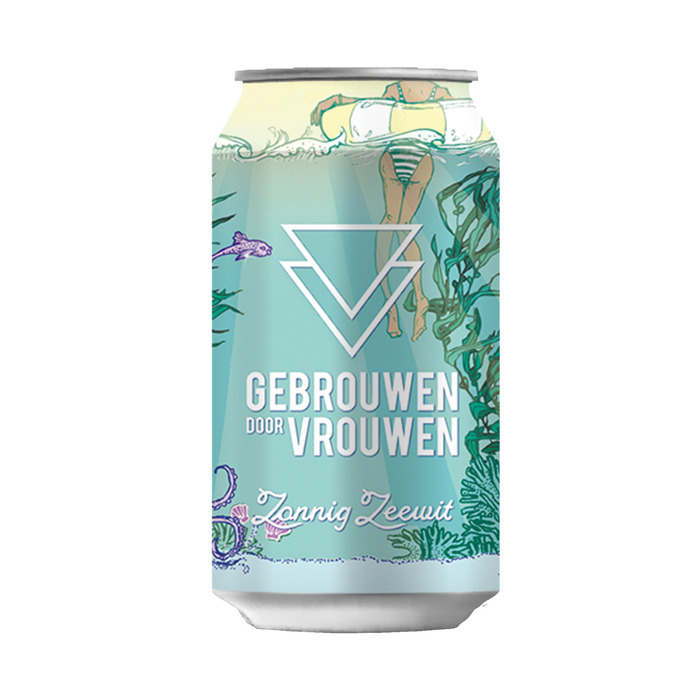 Gebr door vrouwen Zonnig zeewit (33cl)