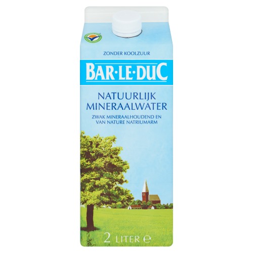 Bar le Duc natuurlijk mineraalwater (Stuk, 2L)