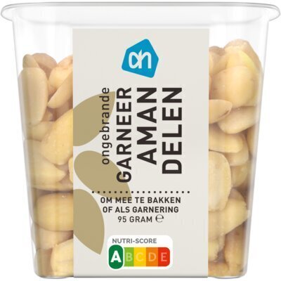 Blanke garneeramandelen (95g)