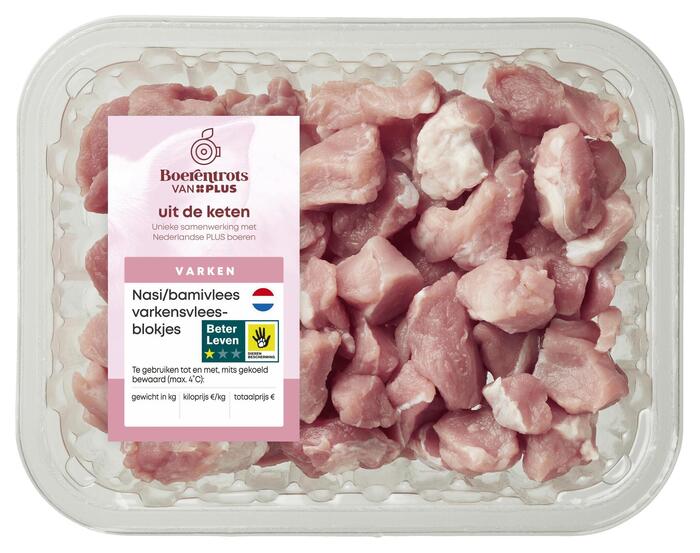 Beter leven Nasi-bamivlees (350g)