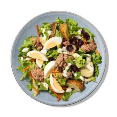 AH Basis maaltijdsalade tonijn (bak, 450g)