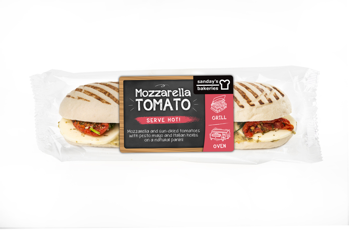 Sanday's Panini caprese (stuk, 156g)