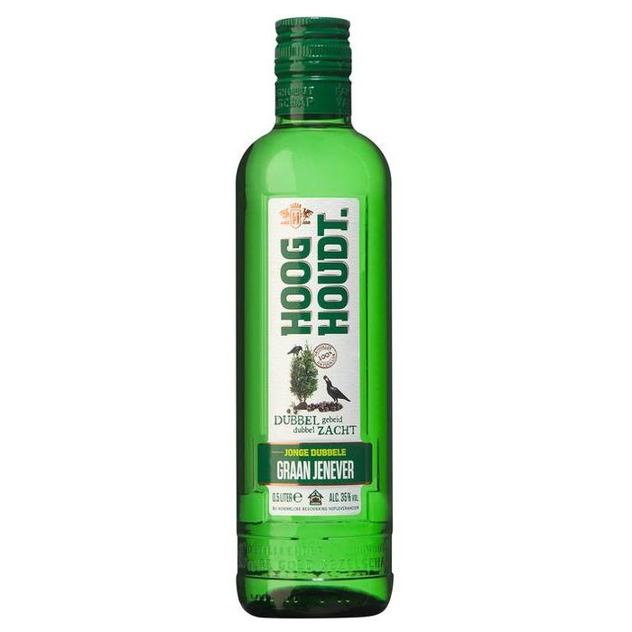 Hooghoudt Dubbele graanjenever (rol, 0.5L)
