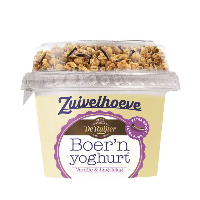 Zuivelhoeve De Ruijter Boer'n Yoghurt Vanille & Hagelslag 170g (170g)