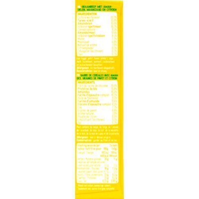 Holie's Crunchy bar protein lemon poppy (120g)