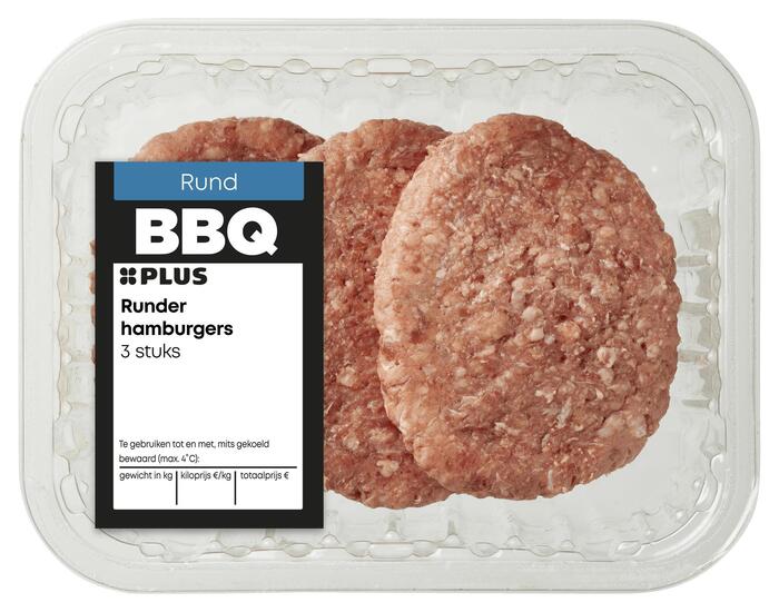 Hamburgers (3 × 100g)