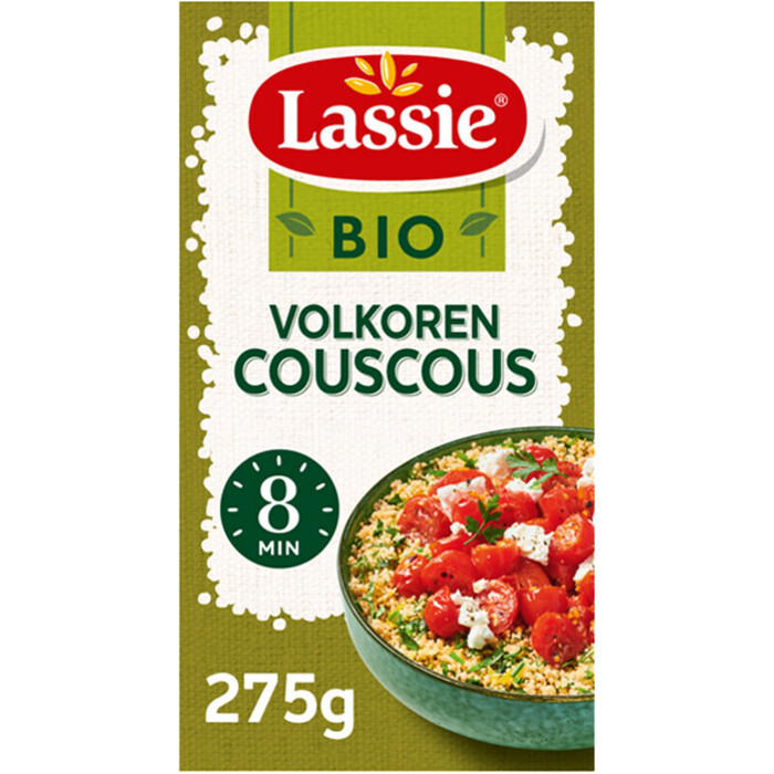 Lassie Bio volkoren couscous (275g)