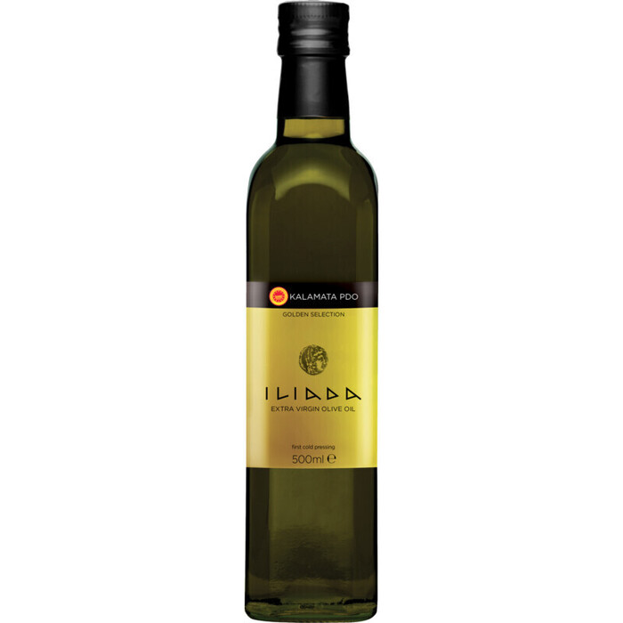 Iliada Gouden Selectie Kalamata B.O.B. Extra Vierge Olijfolie 500ml (0.5L)