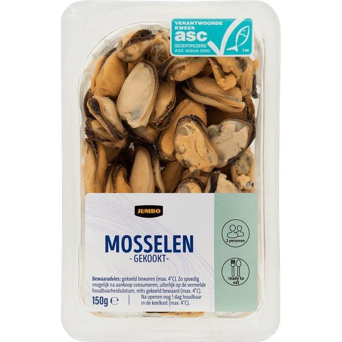 Jumbo Mosselen Gekookt 150g (150g)