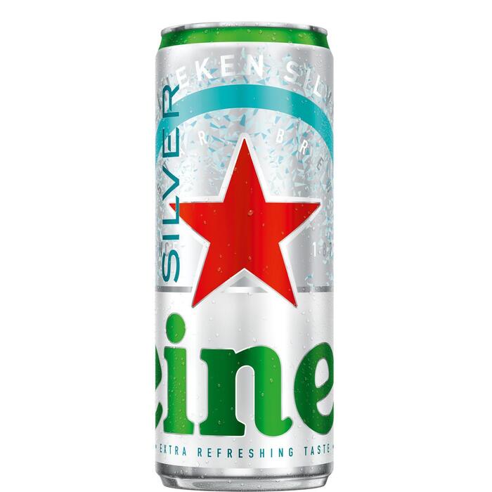 Heineken Silver Bier Blik 33 cl (33cl)