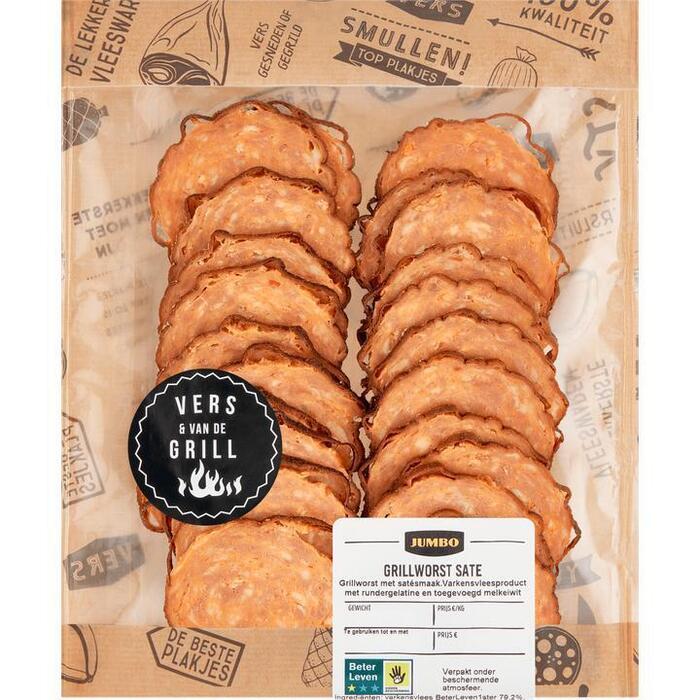 Jumbo Grillworst Sate ca. 130g