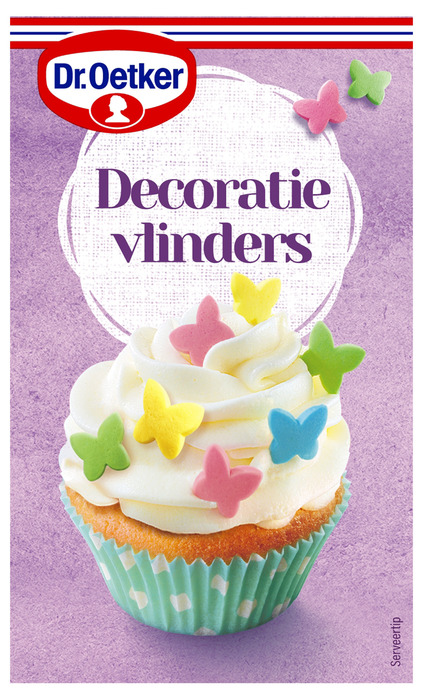 Dr. Oetker Decoratie Vlinders 60 g (60g)