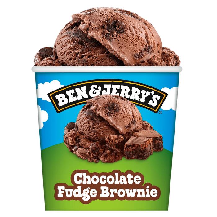 Ben & Jerry's Chocolate fudge brownie classic ijs (bak, 408g)