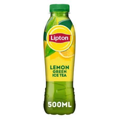 Lipton Ice tea green lemon (Fles, 0.5L)