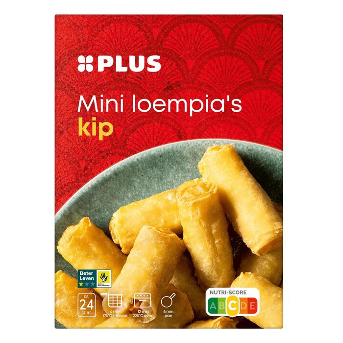 Mini loempia's kip BLK 24ST (Doos, 480g)