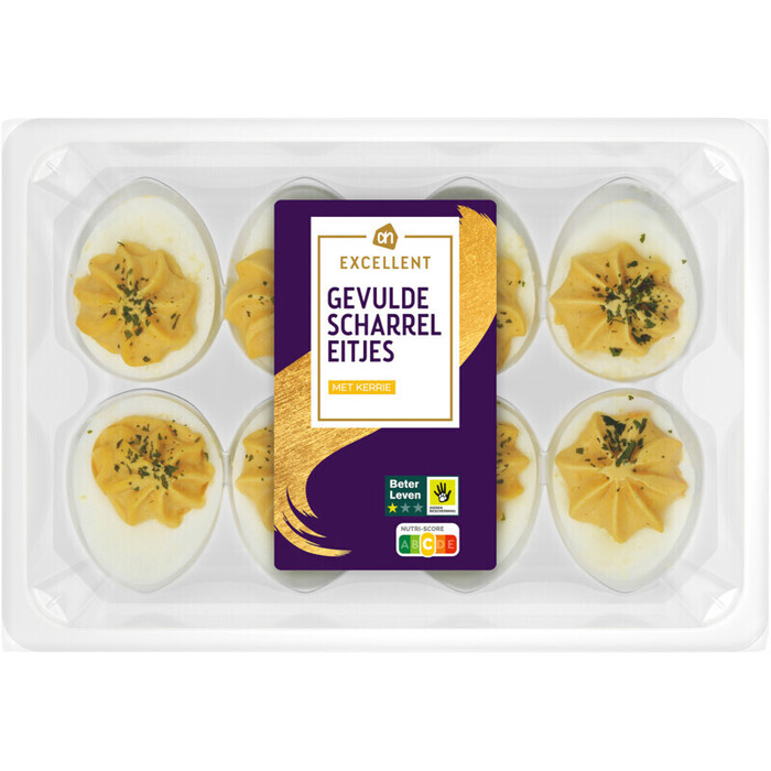 AH Excellent Gevulde scharrel eitjes met kerrie