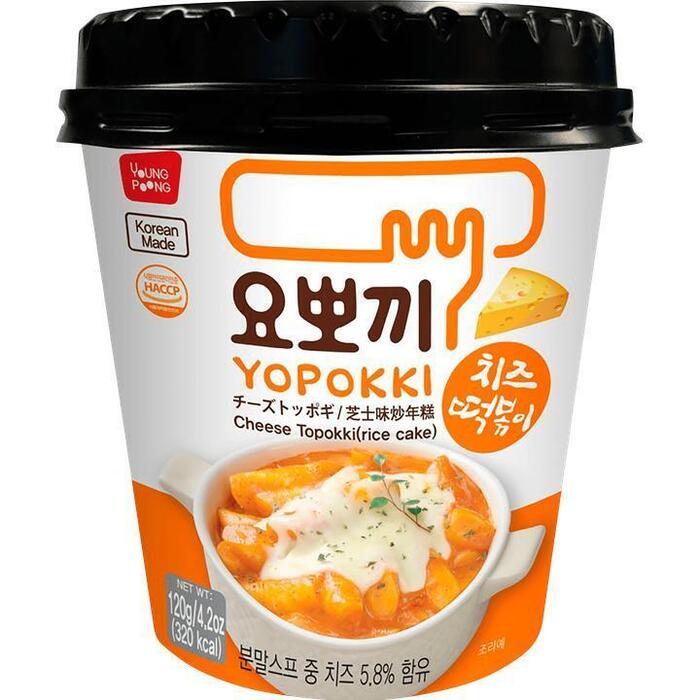 Yopokki Instant Topokki Kaas 120g (Kuipje, 120g)