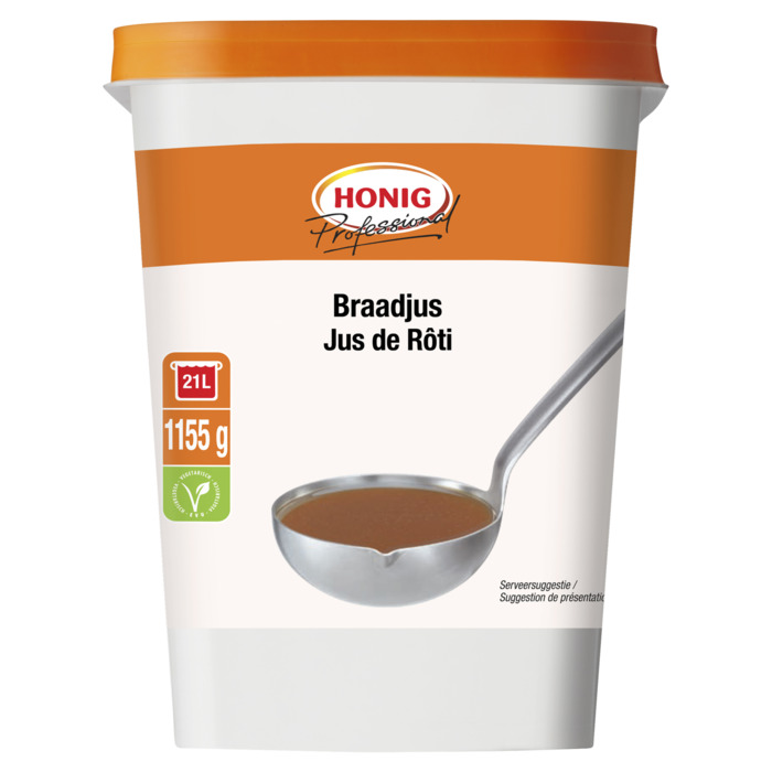 Honig Professional Braadjus 1155 g Beker/kuipje (1.16kg)