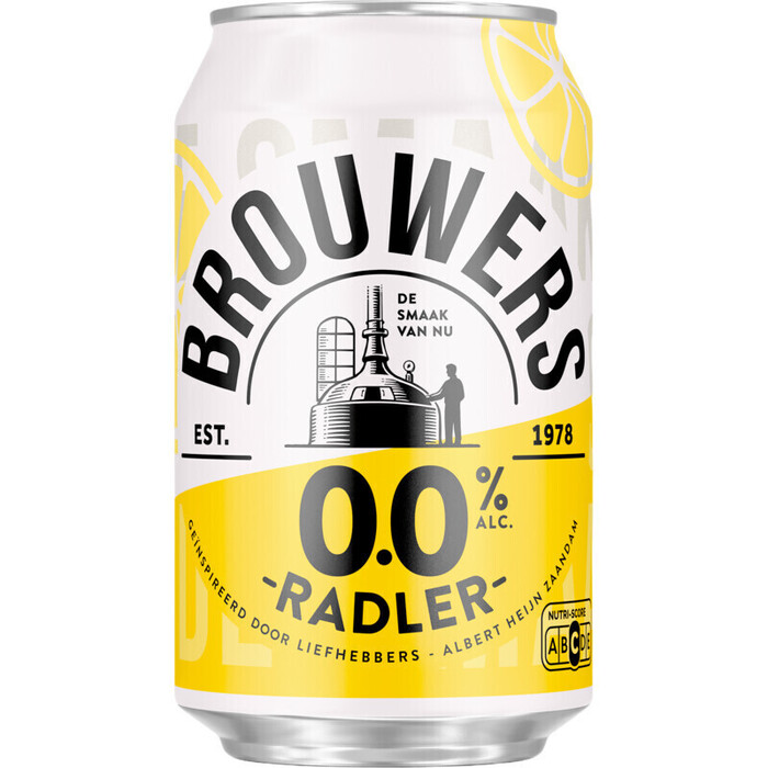 Brouwers Radler 0.0% (33cl)