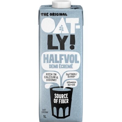 Oatly The Original Halfvol Haver 1 L (1L)