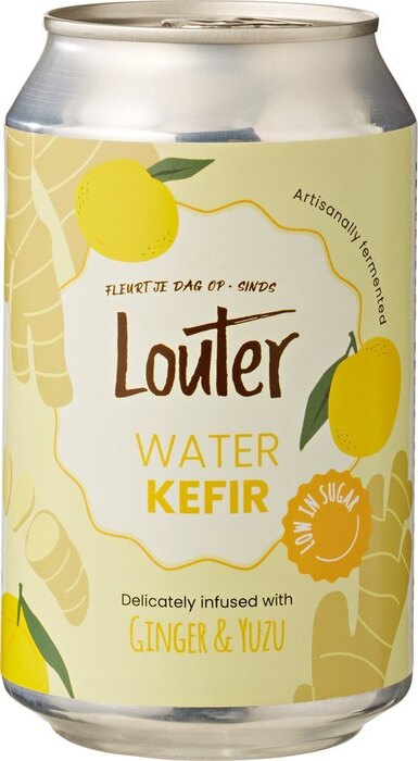 Waterkefir gember & yuzu (33cl)