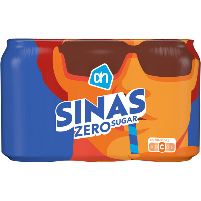 AH Sinas zero sugar 6-pack (6 × 33cl)