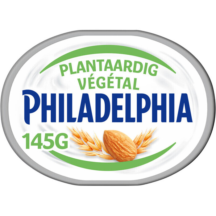 Philadelphia Roomkaas Plantaardig 145 g (145g)