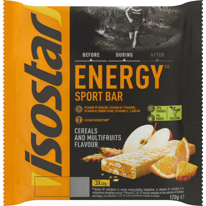 High Energy Sport Bar Multifruits Flavour (zak, 3 × 40g)