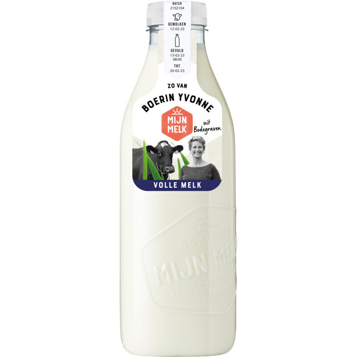 Oostdam Mijn melk volle melk boerin Yvonne (1L)