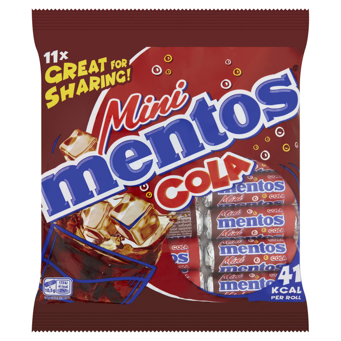 Mentos Mini Cola 11 x 10,5 g (10.5g)