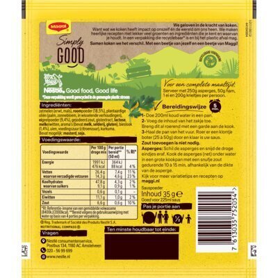 Maggi Saus voor Asperges 35g (Zakje, 35g)