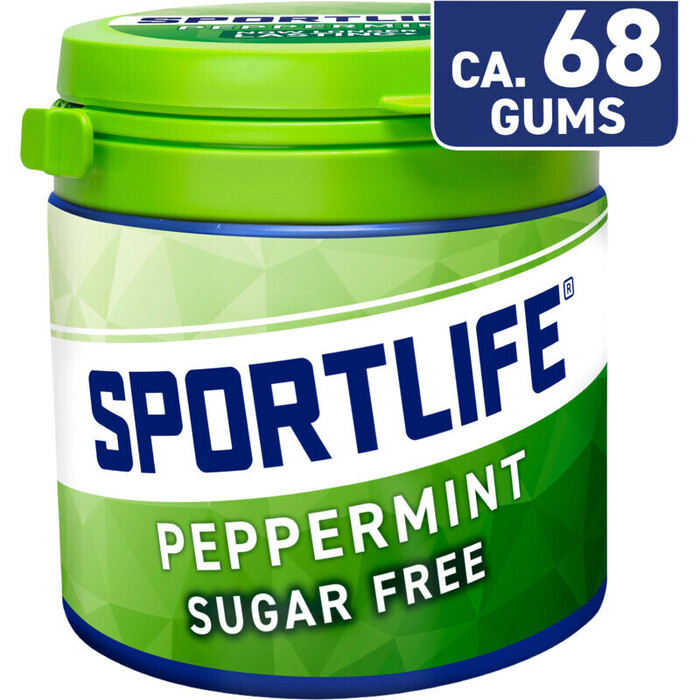 Sportlife Peppermint Sugar Free Gums 102g (102g)