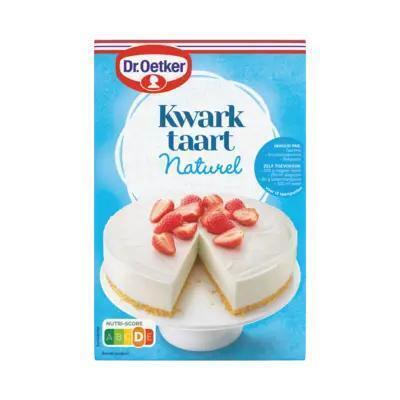 Dr. Oetker Kwarktaart naturel (Pak, 440g)