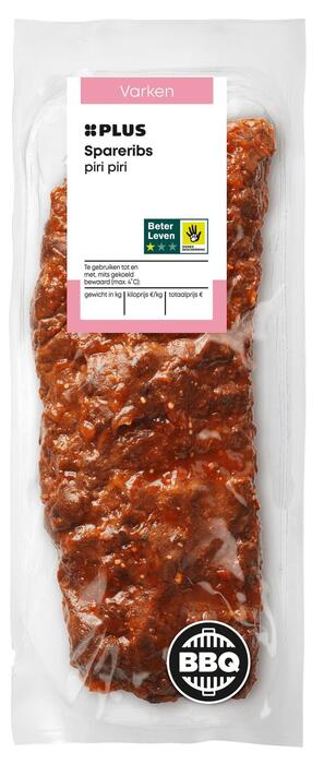 Spareribs piri piri (600g)