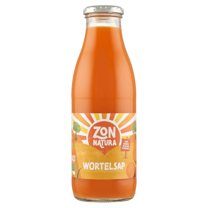 Zonnatura Wortelsap Bio 750 ml (0.75L)