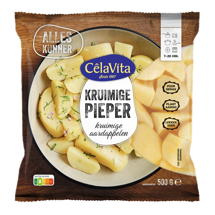 CelaVita, Aardappels om te koken Kruimig (zak, 500g)